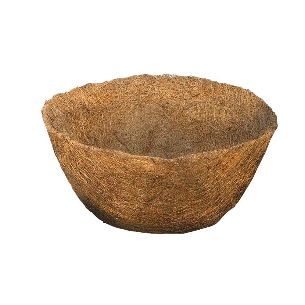 14 in. AquaSav Coconut Liner for hanging baskets