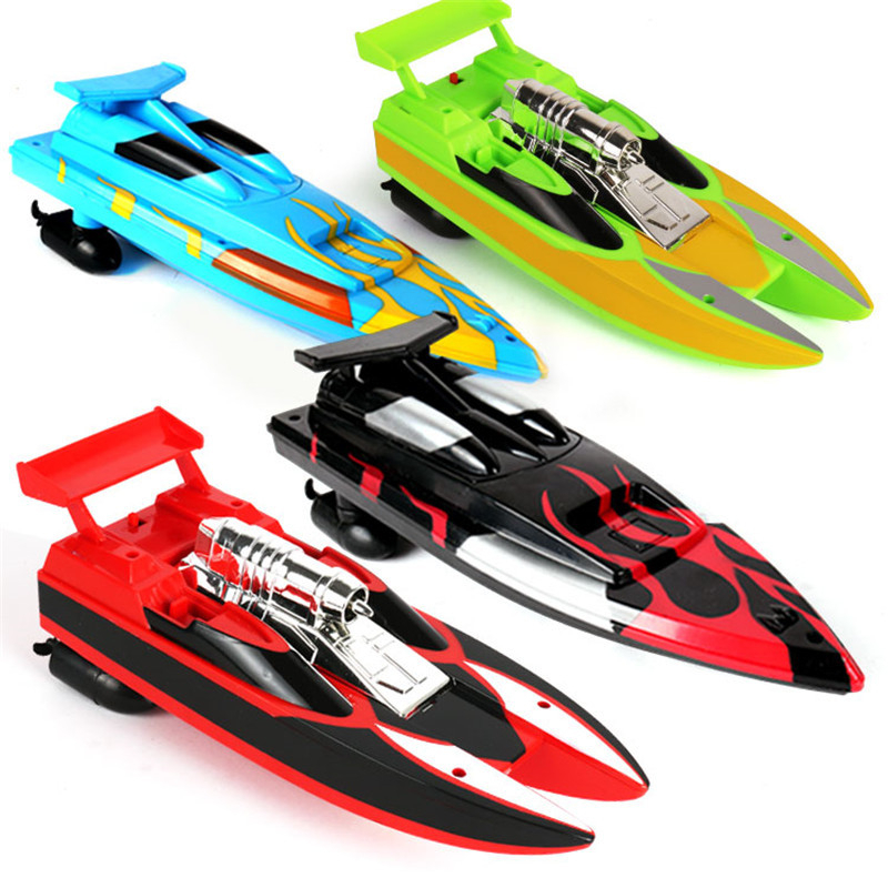 4 Channels RC Boats Plastic Electric Remote Control Speed Boat Twin Motor Kid Chirdren Electric toys