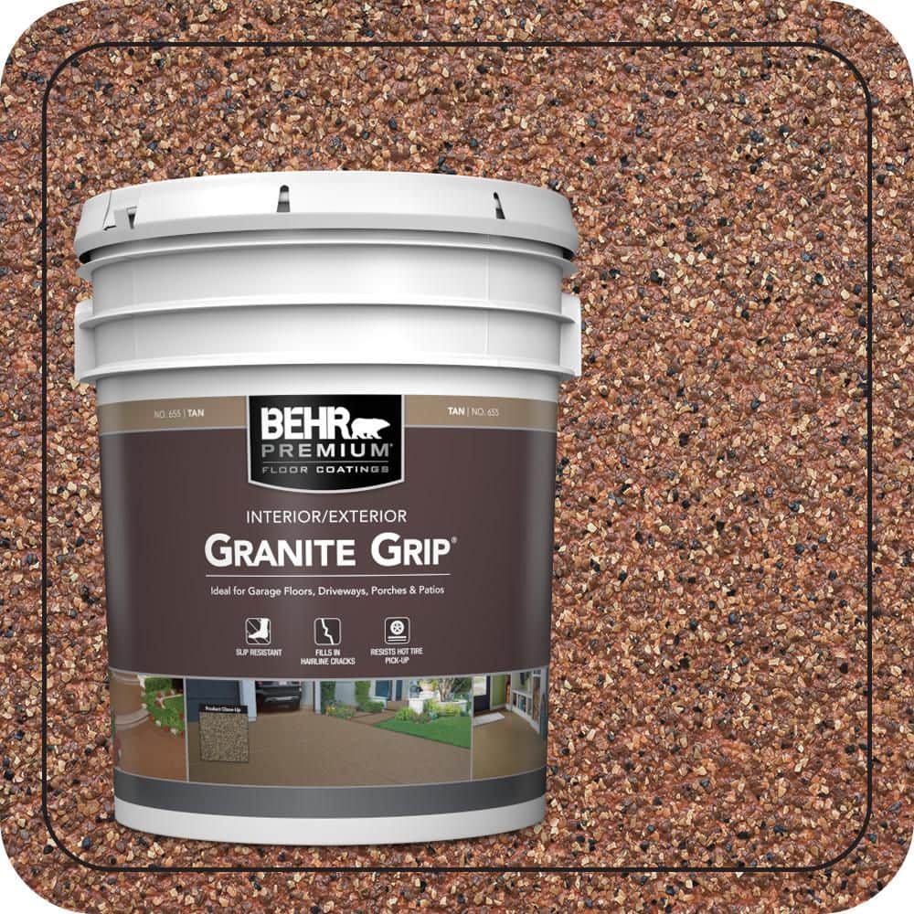 5 Gal. #GG-09 Sunset Ridge Decorative Flat Interior/Exterior Concrete Floor Coating