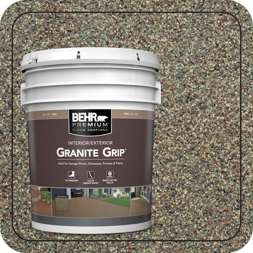 5 Gal. #GG-12 Imperial Jade Decorative Flat Interior/Exterior Concrete Floor Coating