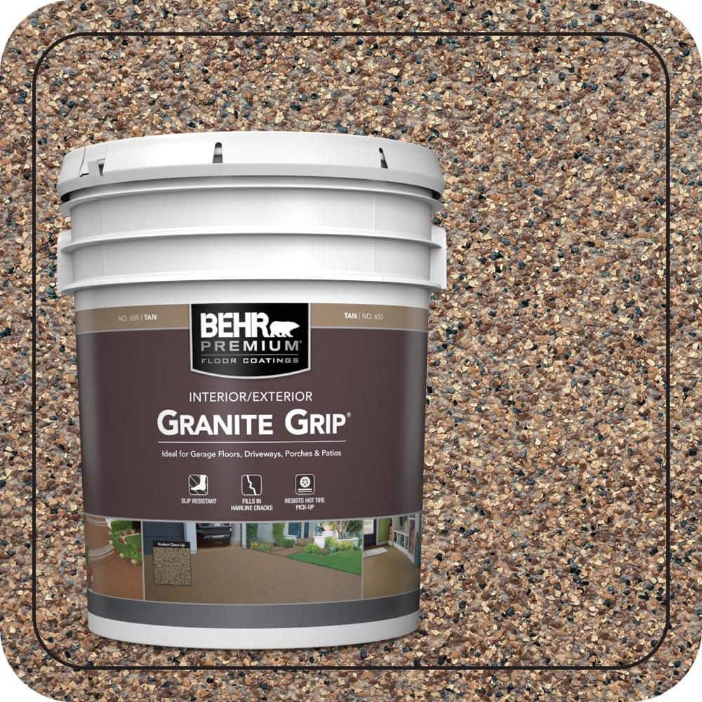 5 Gal. #GG-15 Amethyst Decorative Flat Interior/Exterior Concrete Floor Coating