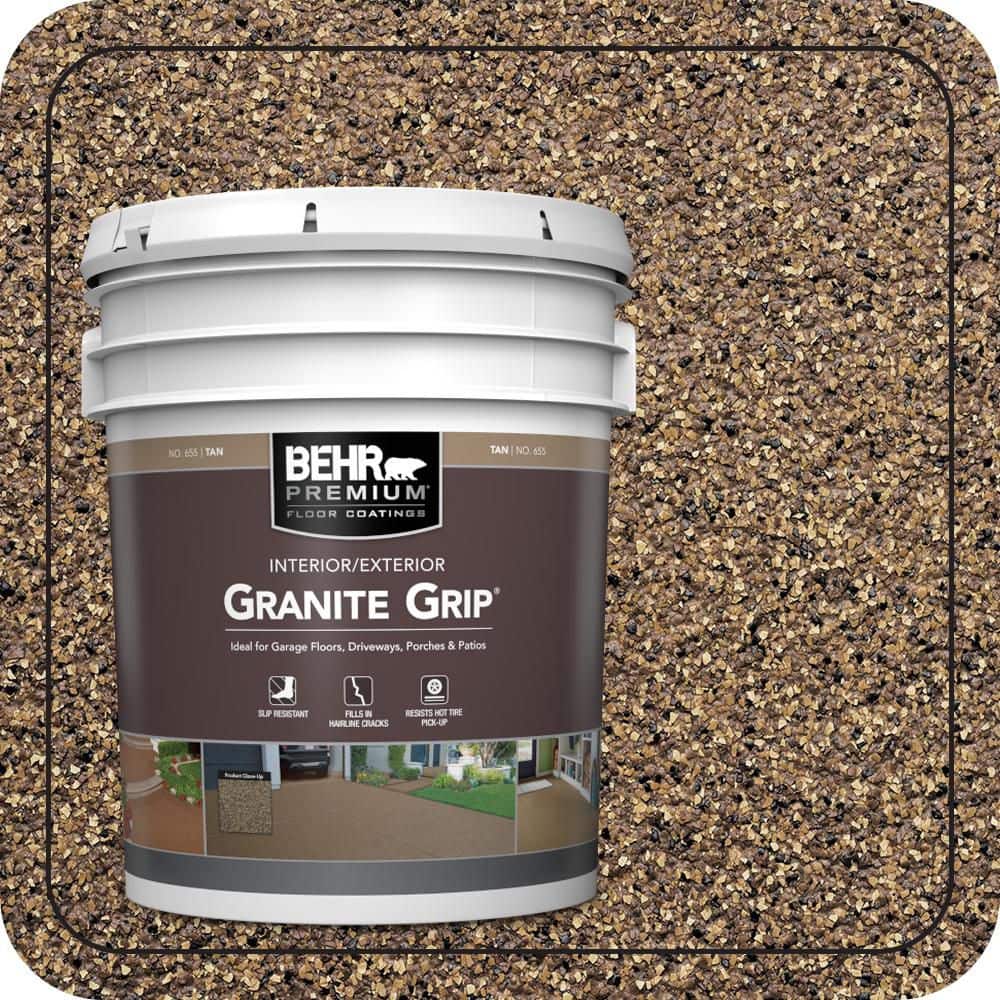 5 Gal. #GG-16 Baltic Stone Decorative Flat Interior/Exterior Concrete Floor Coating