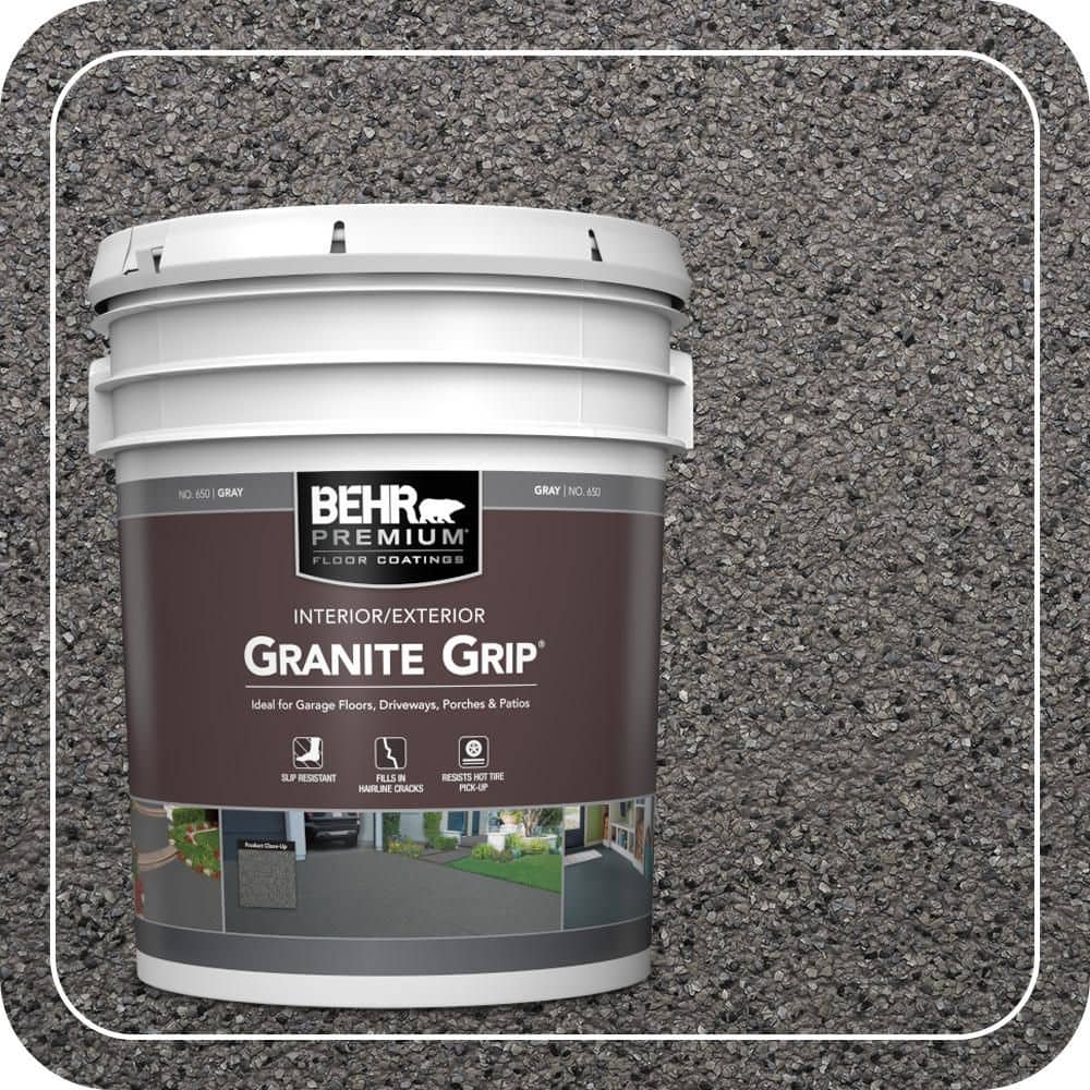 5 gal. #GG-07 Ornamental Gem Decorative Flat Interior/Exterior Concrete Floor Coating