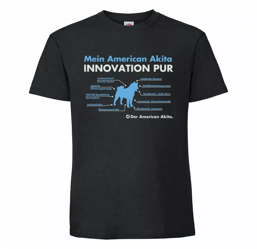 American Akita Unisex T-Shirt innovation Dog Motif Inu Japan Great Japanese Dog