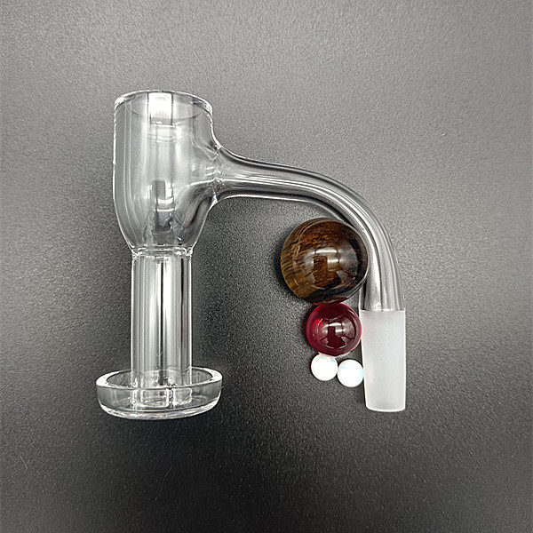 BOOM Smoking Cone Cup Fully Weld OD 20mm Mini Terp Slurper 2.5mm Wall Quartz Banger Nails For Glass Water Bongs