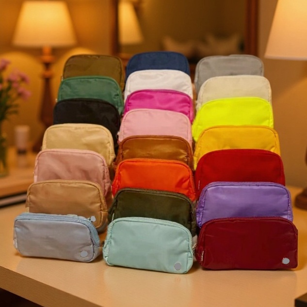 Designer Nylon Yoga Belt Bag Bum Everywhere Bum bag Outdoor Sport Bags Portable for Men & Women with Crossbody Strap Hot WaistPack Gym Bags