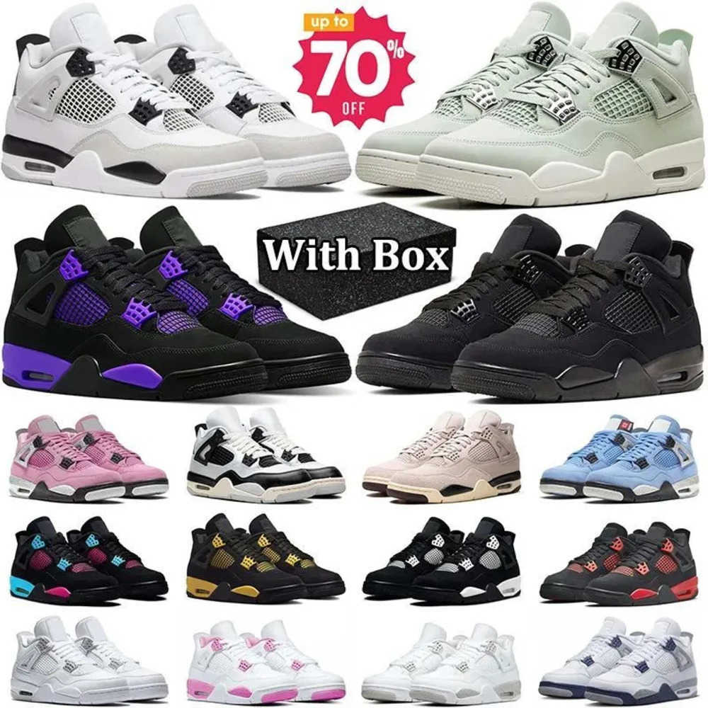 Designer Shoes Black Cats Military Blue Red Cement Thunder Vivid Sulfur Pine Green Midnight Navy Orchid Lighing Craft Medium Olive Seafoam mens wome