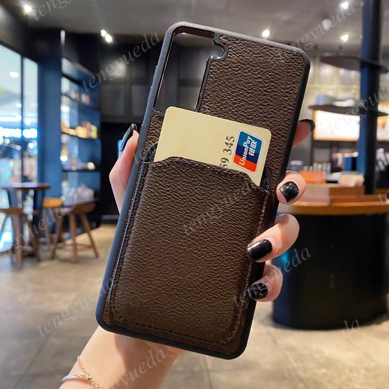 Fashion Luxury Designer Phone Cases for iphone 17 Series 16 16pro 15 14 13 12 11 pro max Leather Card Holder Cellphone Case with Samsung S22 S23 S24