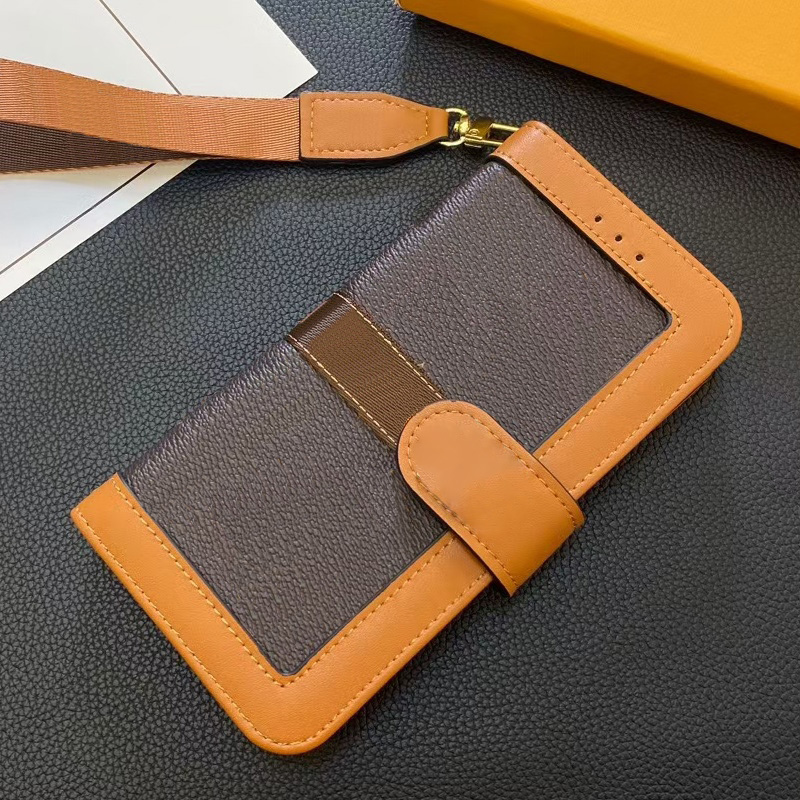 Fashion Luxury Phone Cases for iphone 17 Series 16 16pro 15 14 13 12 pro max Leather Card Pocket Designer Cellphone Case Cover with Samsung S24 S23