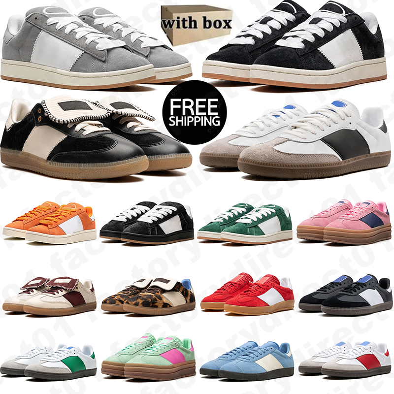 Free shipping with box designer shoes Casual mens womens Beige Brown black white Green Gum Grey Orange mens trainers sports sneakers platform Tennis