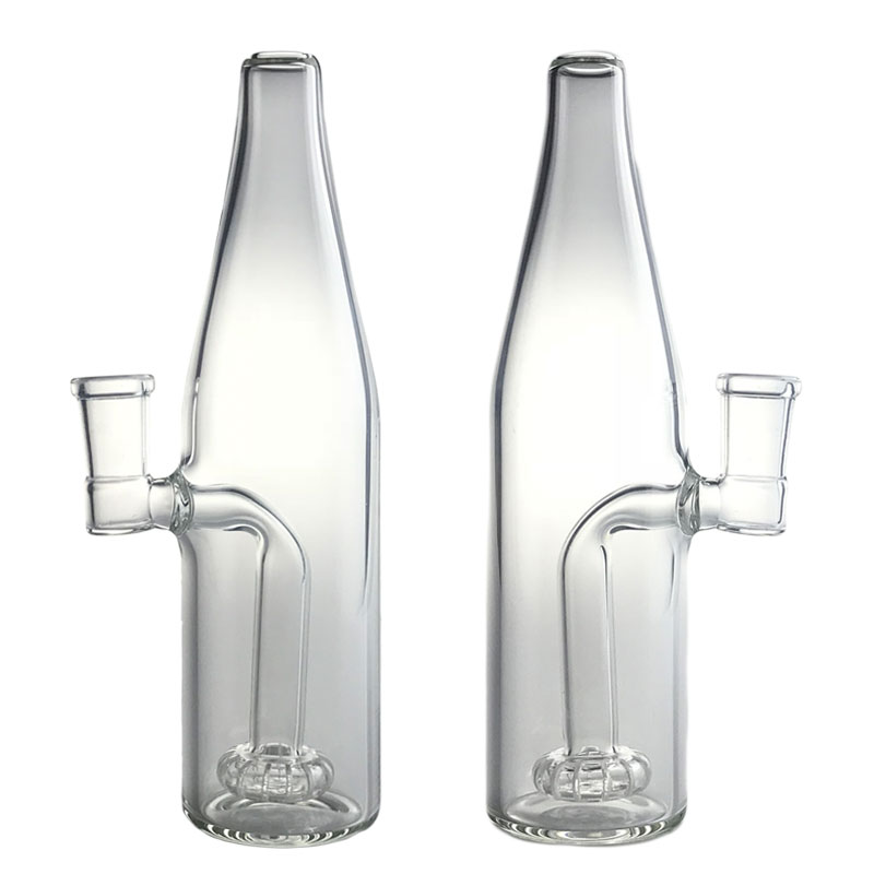 Goodsstore 7.5 Inch Beaker Bong Glass Water Pipes 14mm Female Thick Clear Beer Bottle Mini Water Heady Smoking Bongs