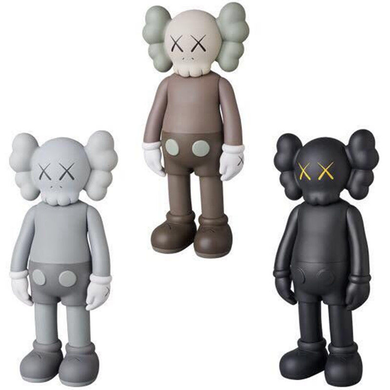 KAWS Action toy figures Vinyl Companion 20CM mini Doll design modern art smlll lie OriginalFake PVC Graffiti statue Luminous