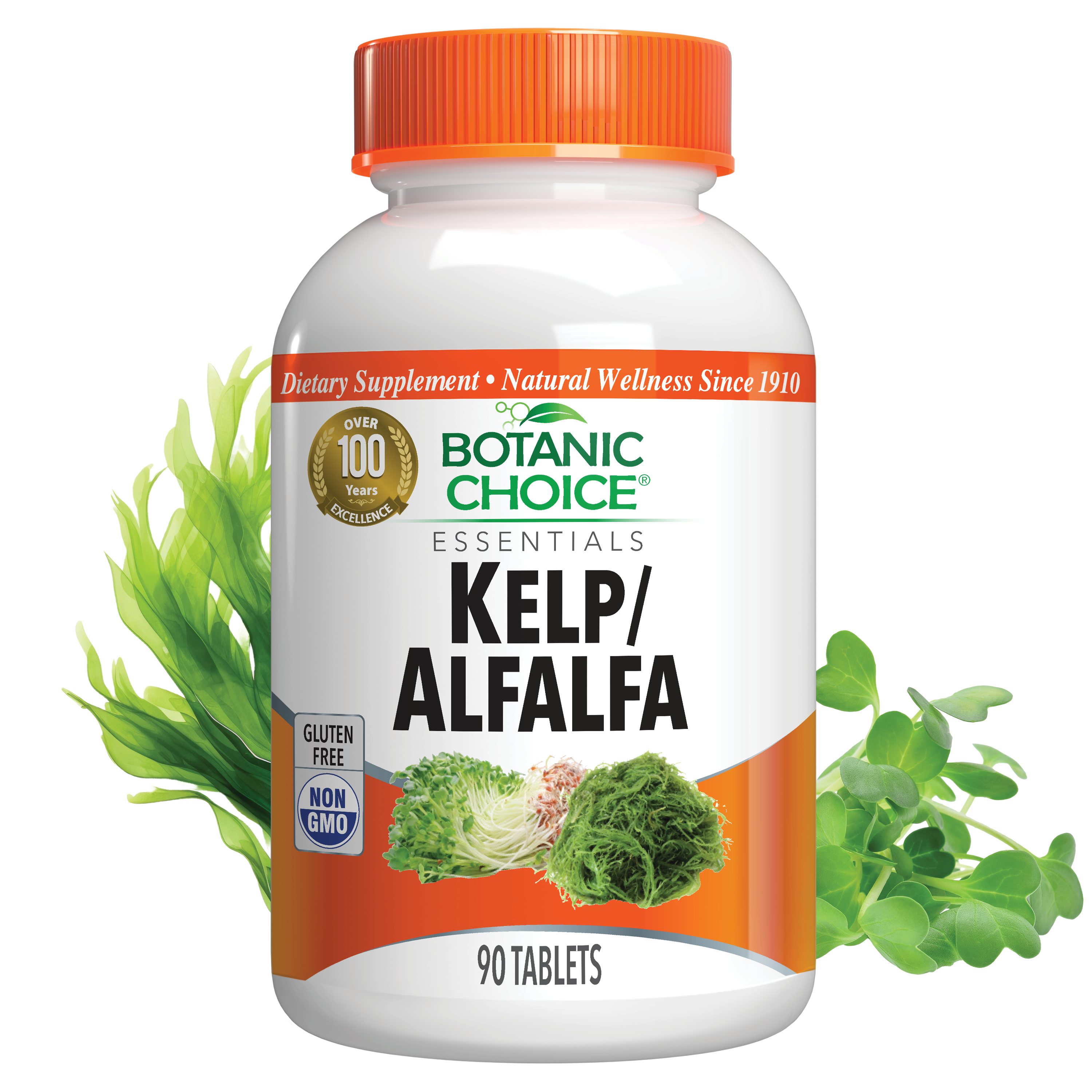 Kelp/Alfalfa Supplement - 90 Tablets