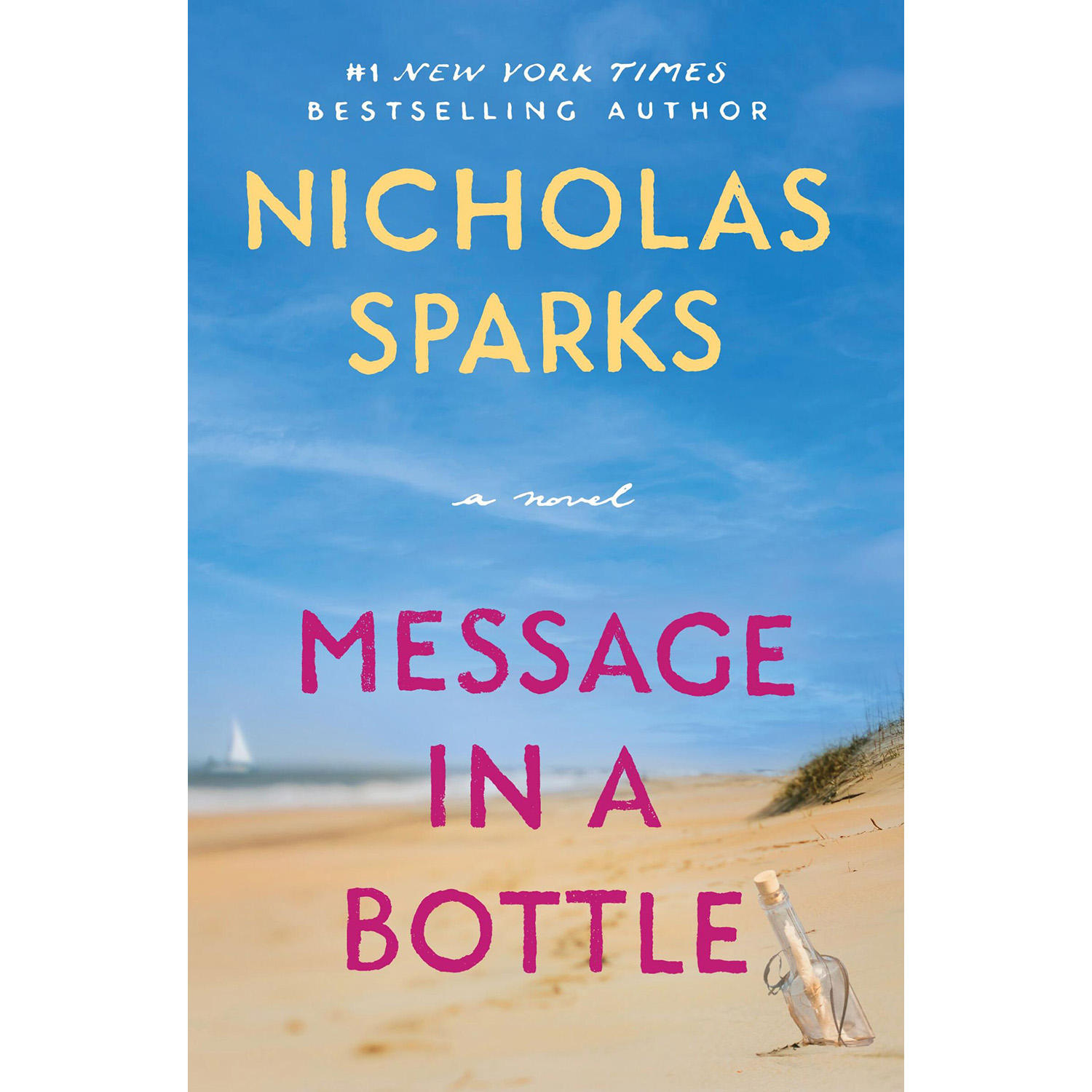 Message in a Bottle by Nicholas Sparks, Paperback