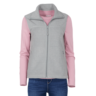 Natural Reflections Ventura Fleece Vest - Griffin - S