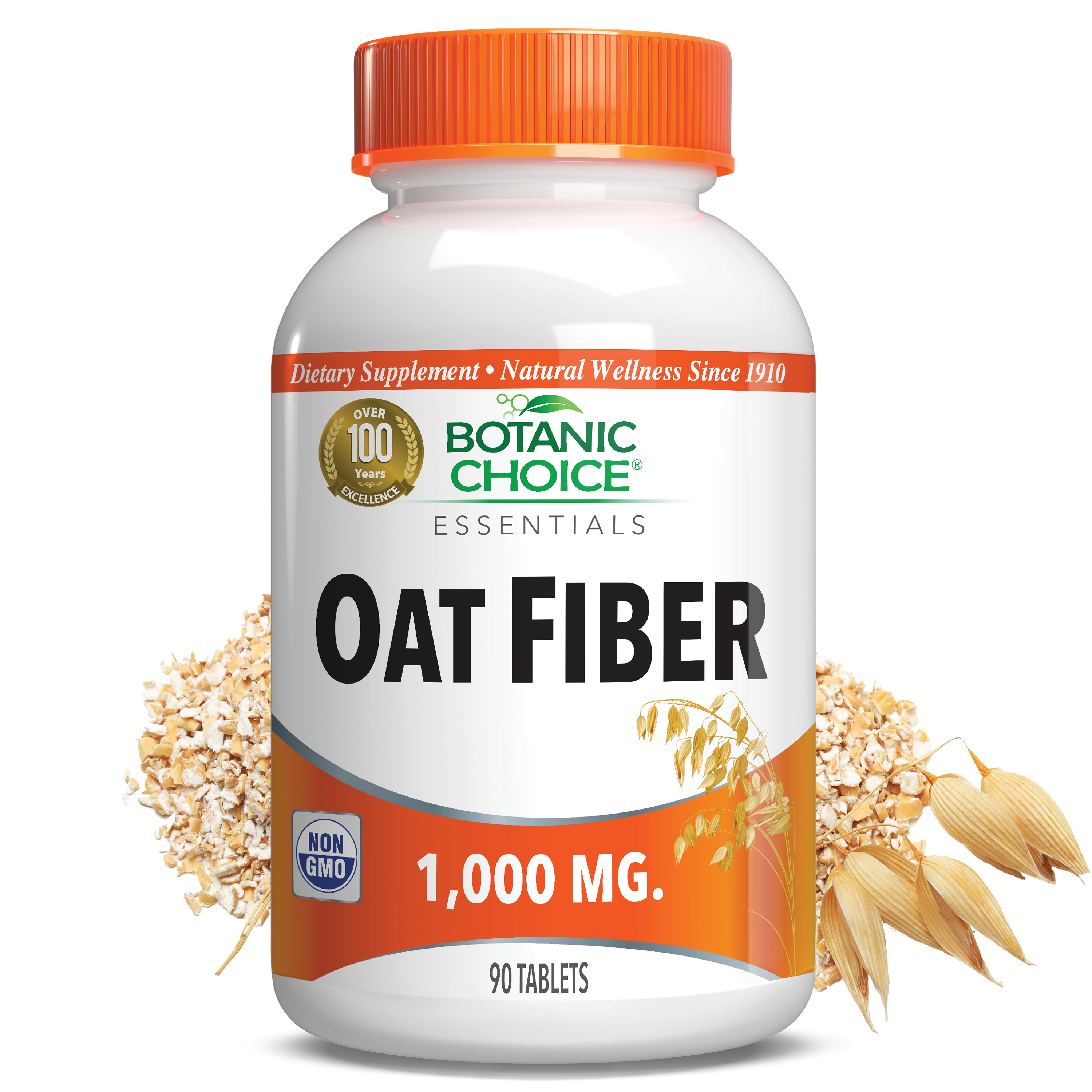 Oat Fiber 1000 mg - 90 Tablets