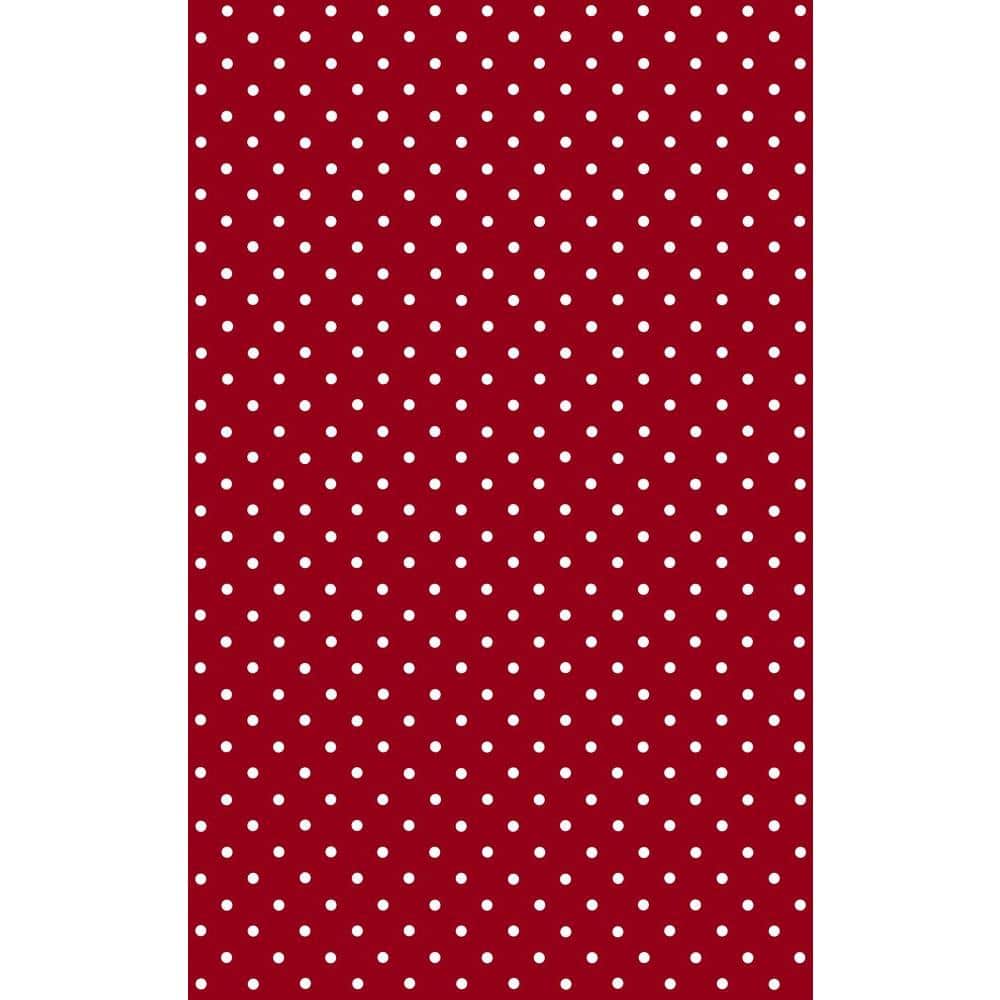 Petersen Red 17 in. x 78 in. Home Decor Self Adhesive Film (2-Pack)