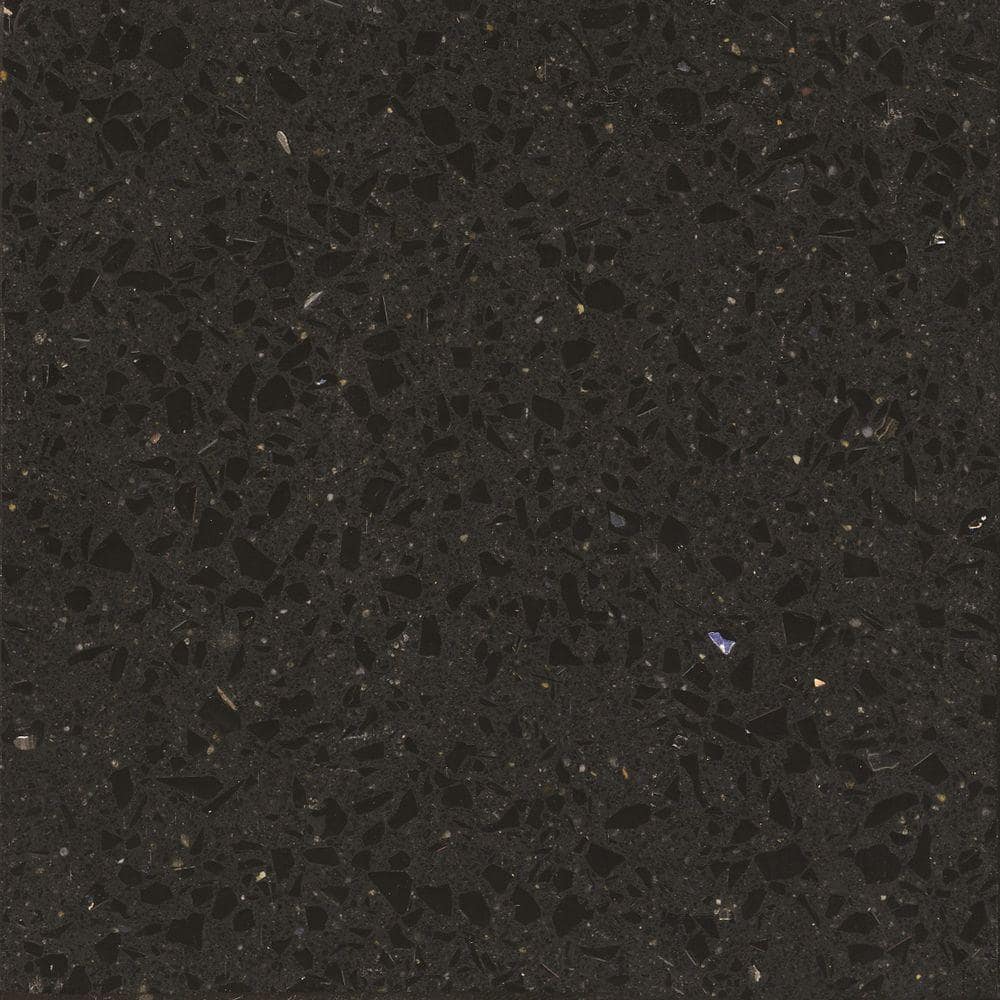 Quartz Countertop Sample in Stellar Night