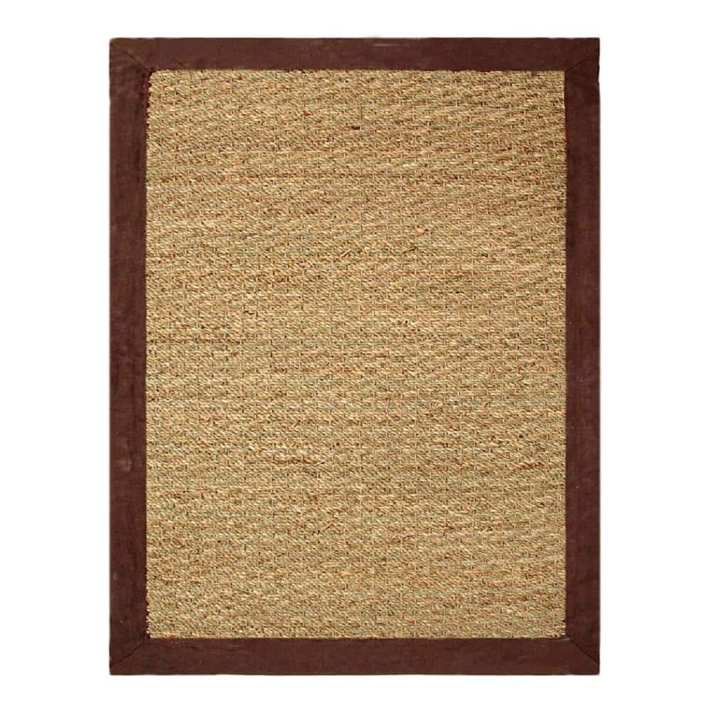 Seagrass Chocolate 2 ft. x 3 ft. Indoor Area Rug