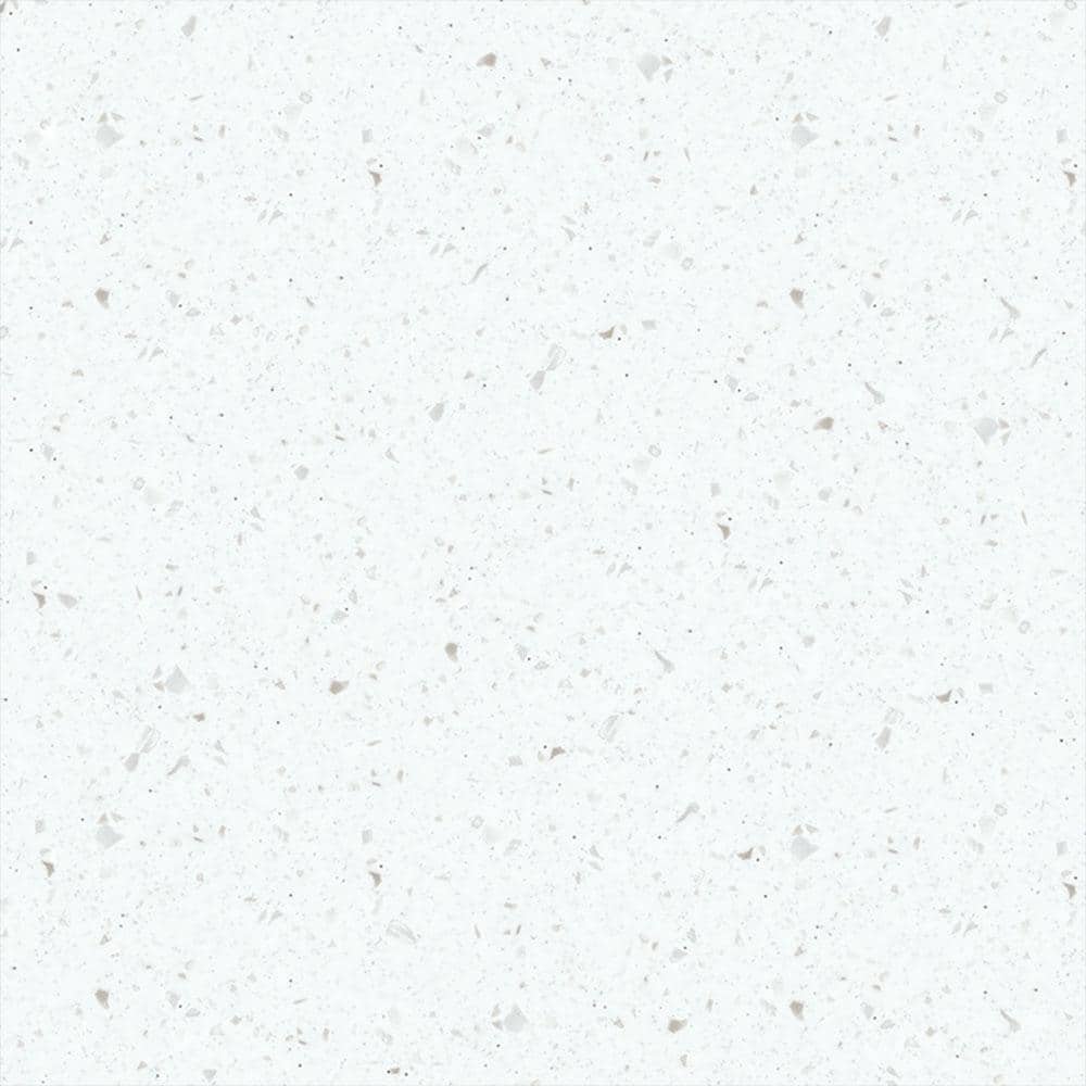 Solid Surface Countertop Sample in Ice Queen