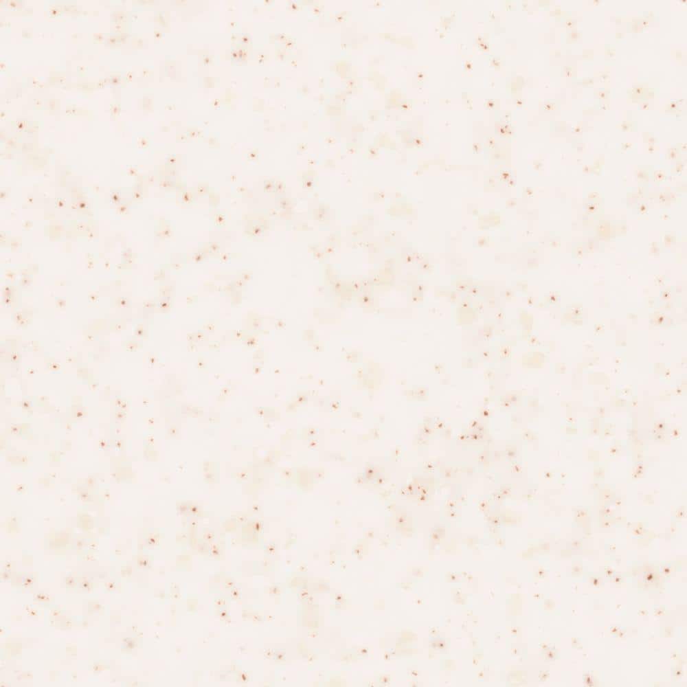 Solid Surface Countertop Sample in Tapioca Pearl