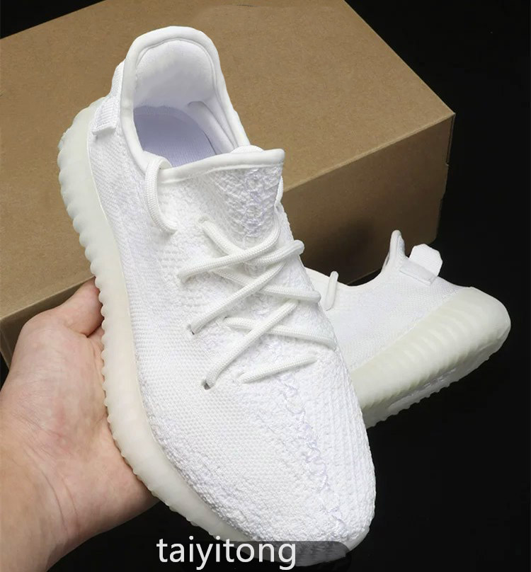 TOP Quality Men Running Shoes Women Sneakers Kanye West Linen Sulfur Tail Light fashion Earth Desert Sage Zyon Yecheil