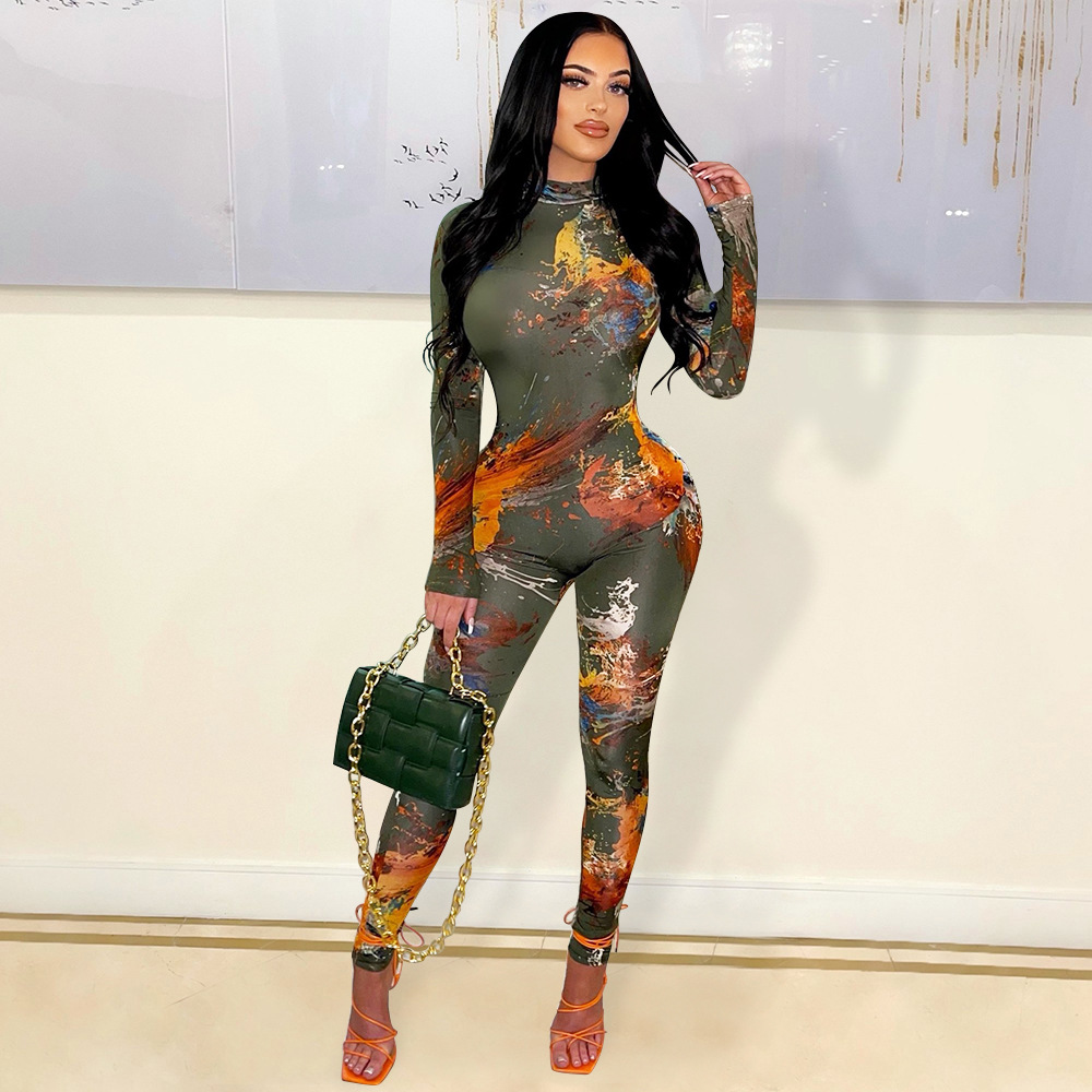 Trendy Ladies' Hollow Out Backless One-Piece Suit for a Stylish Look