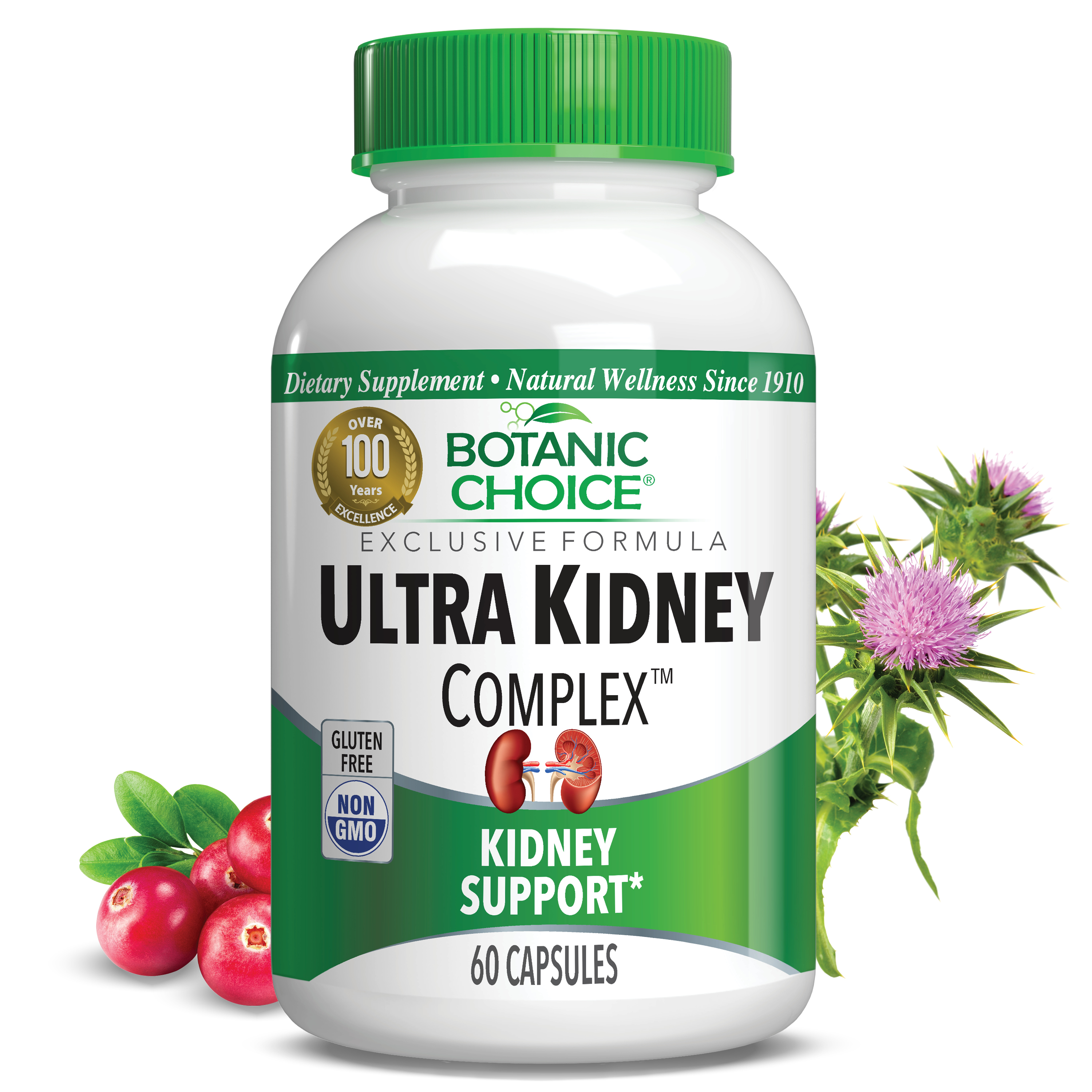 Ultra Kidney Complex™ - Kidneys Support Supplement - 60 Capsules