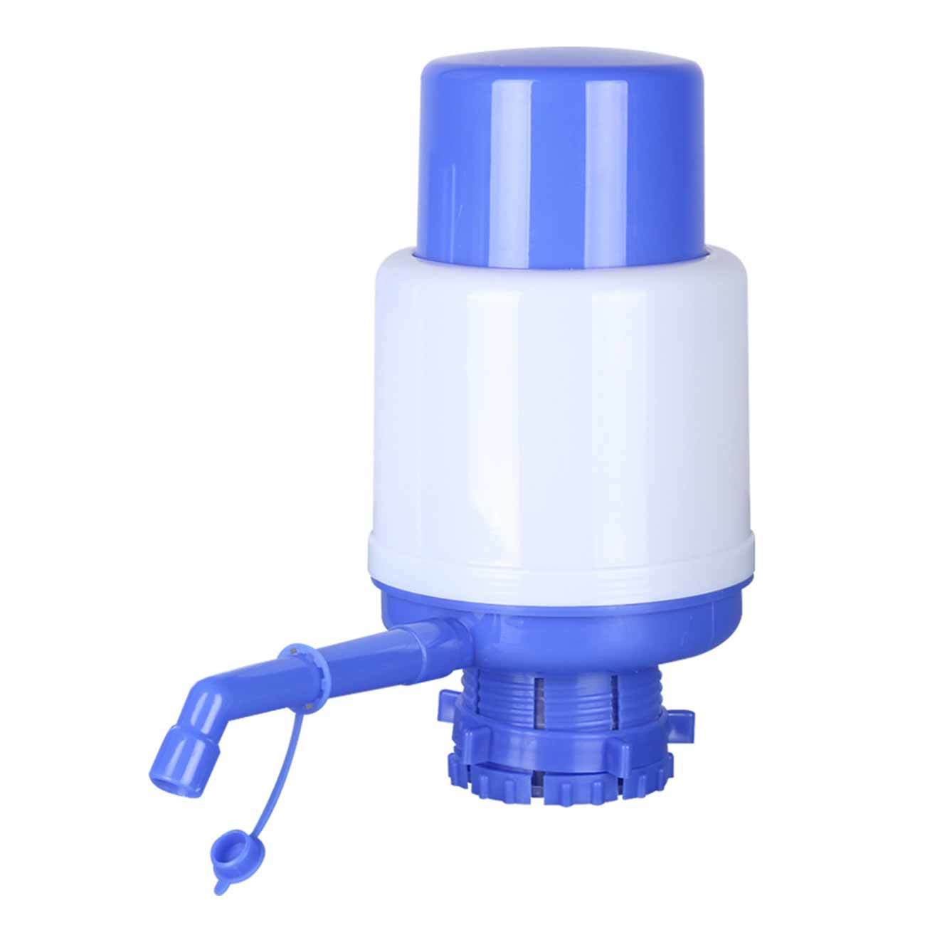 Water Bottles Pump Manual Hand Pressure Drinking Fountain Pressure Pump Water Press Pump with an Extra Short Tube Sanitary Cap