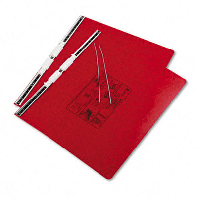 Acco 54079 Pressboard Hanging Data Binder 14-7/8 x 11 Executive Red