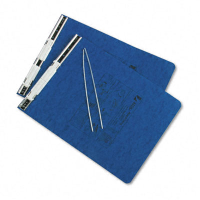 Acco 54113 Pressboard Hanging Data Binder 9-1/2 x 11 Unburst Sheets Dark Blue