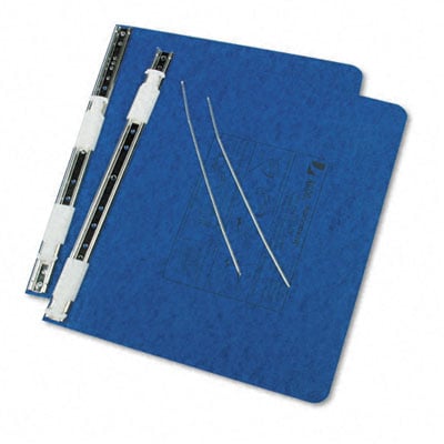 Acco 54133 Pressboard Hanging Data Binder 12 x 8-1/2 Unburst Sheets Dark Blue