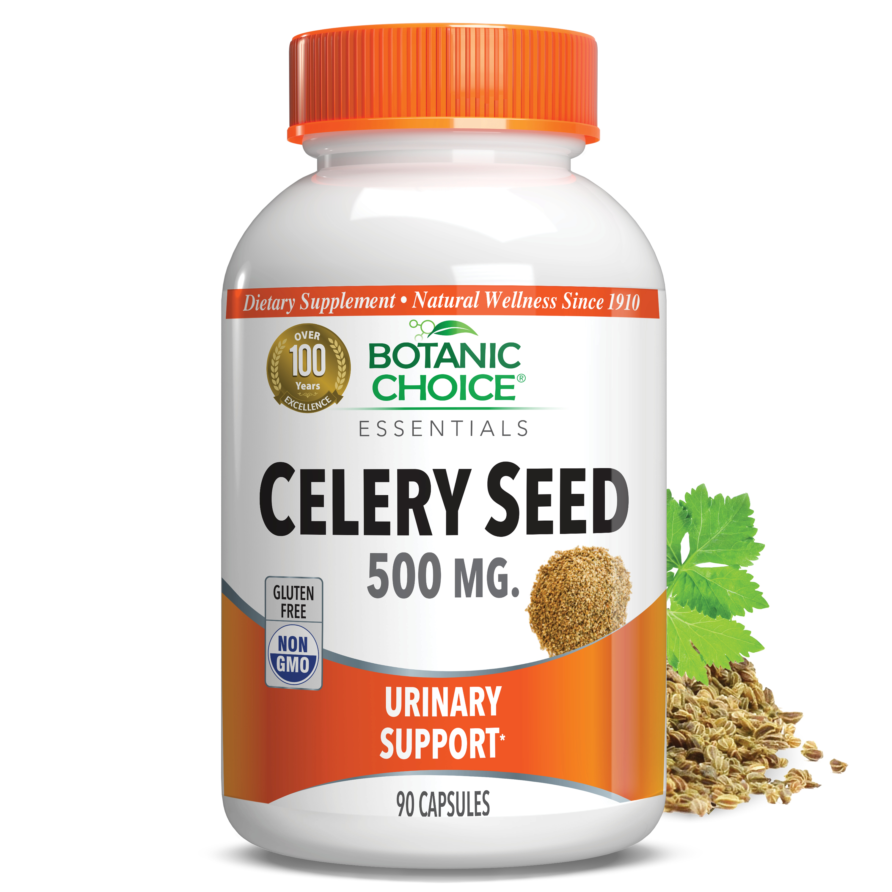 Celery Seed - Urinary Support Supplement - 90 Capsules