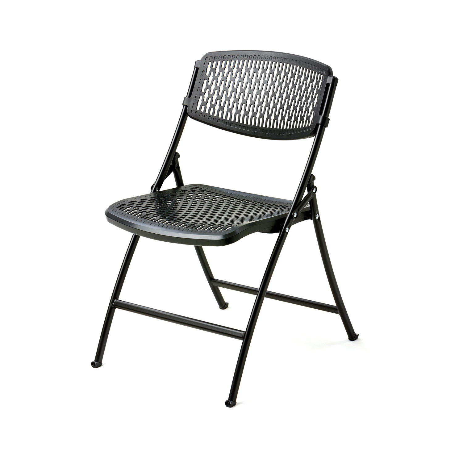 Mity Lite Flex One Folding Chair, Black - 40 pack:- 40 Pack