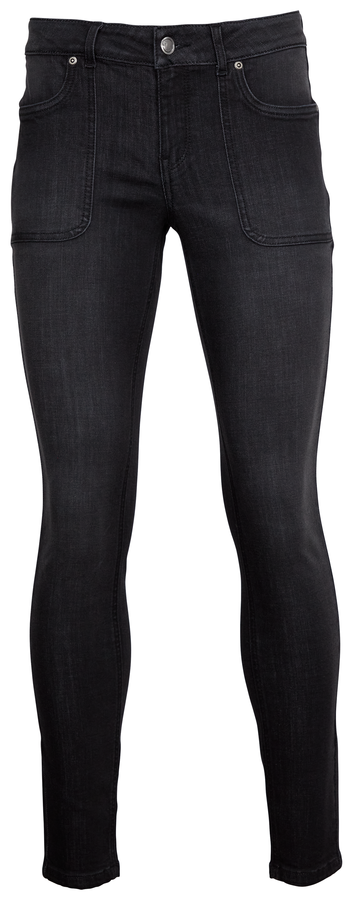Natural Reflections Repreve Slim Leg Utility Pants - Onyx Wash - 18