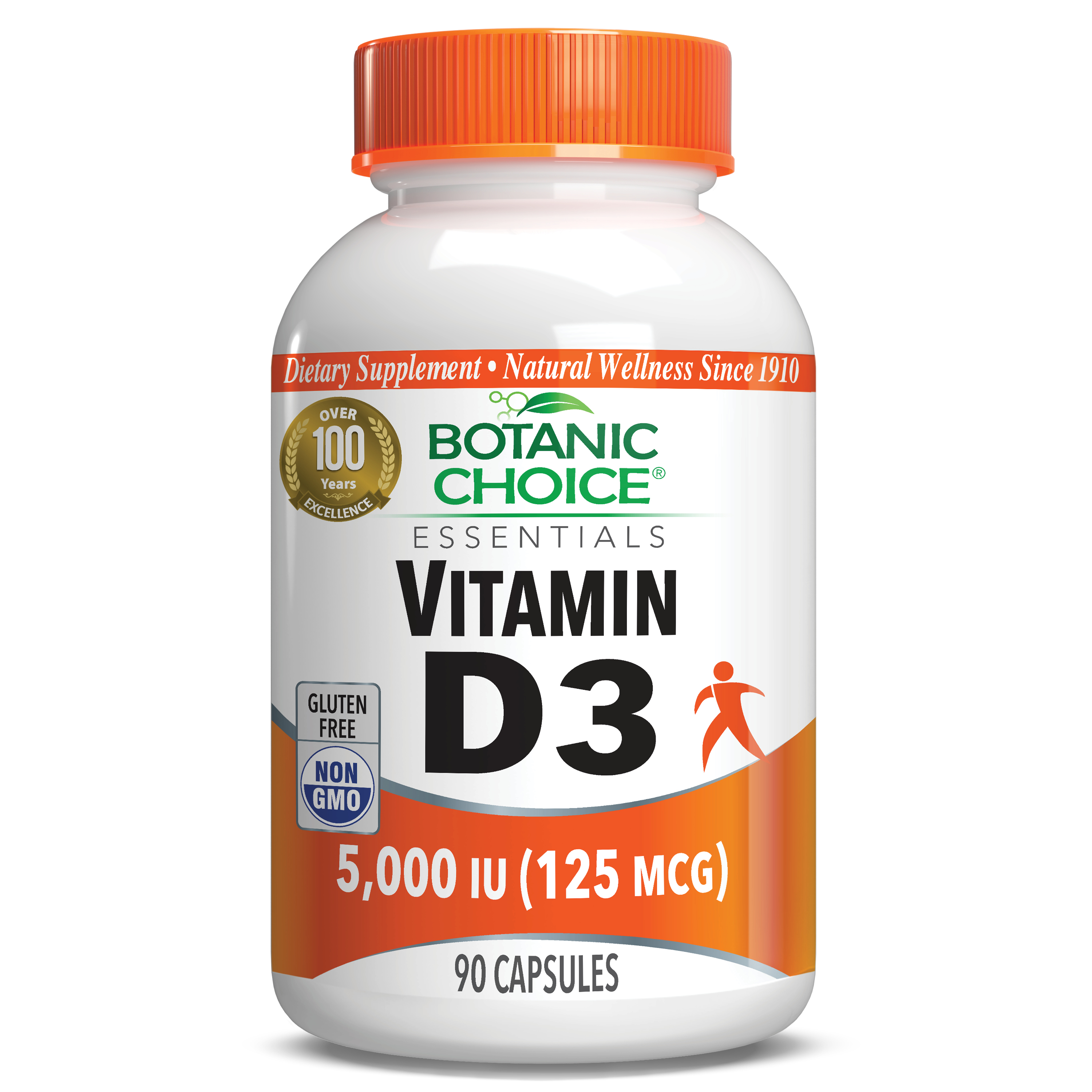 Vitamin D3 5000 IU - 90 Capsules