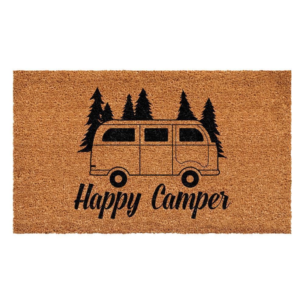 Happy Camper Doormat 24" x 36"