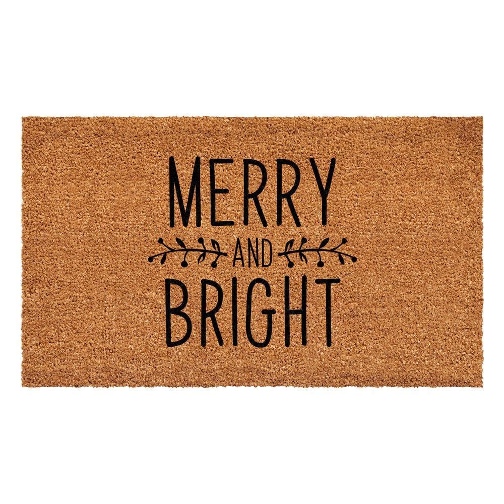 Holly and Bright Doormat 24" x 36"