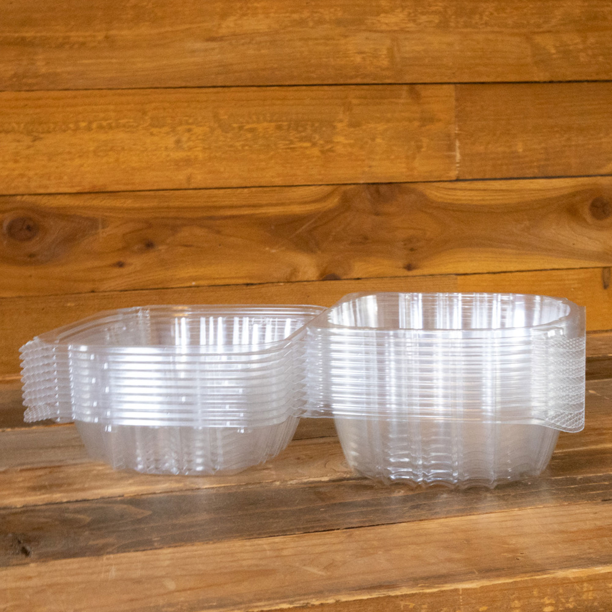 Large Microgreens Plastic Clamshell Containers - For Professional Micro Greens Growers - Clam Shell