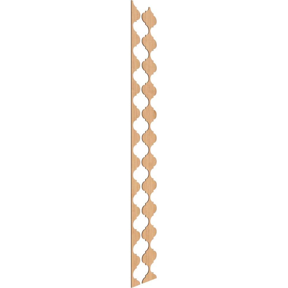 Marrakesh 94 in. H x 0.25 in. W Slatwall Panels in Maple 12-Pack