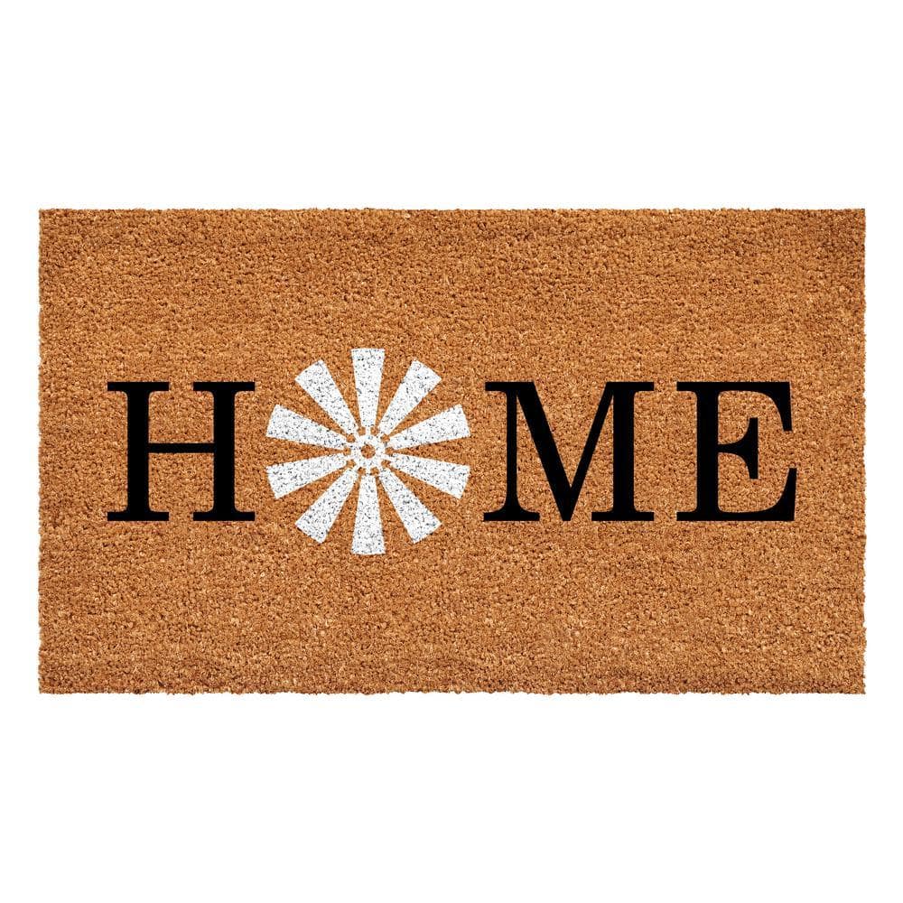 Windmill Home Doormat, 24" x 36"