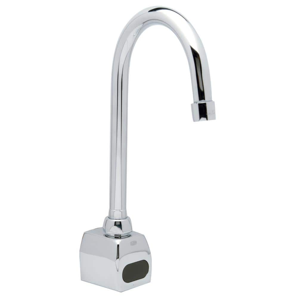 0.5 GPM AquaSense Wall Mount 5-3/8 in. Gooseneck Sensor Faucet with Gear-driven Ceramic Cartridge, Hydropower