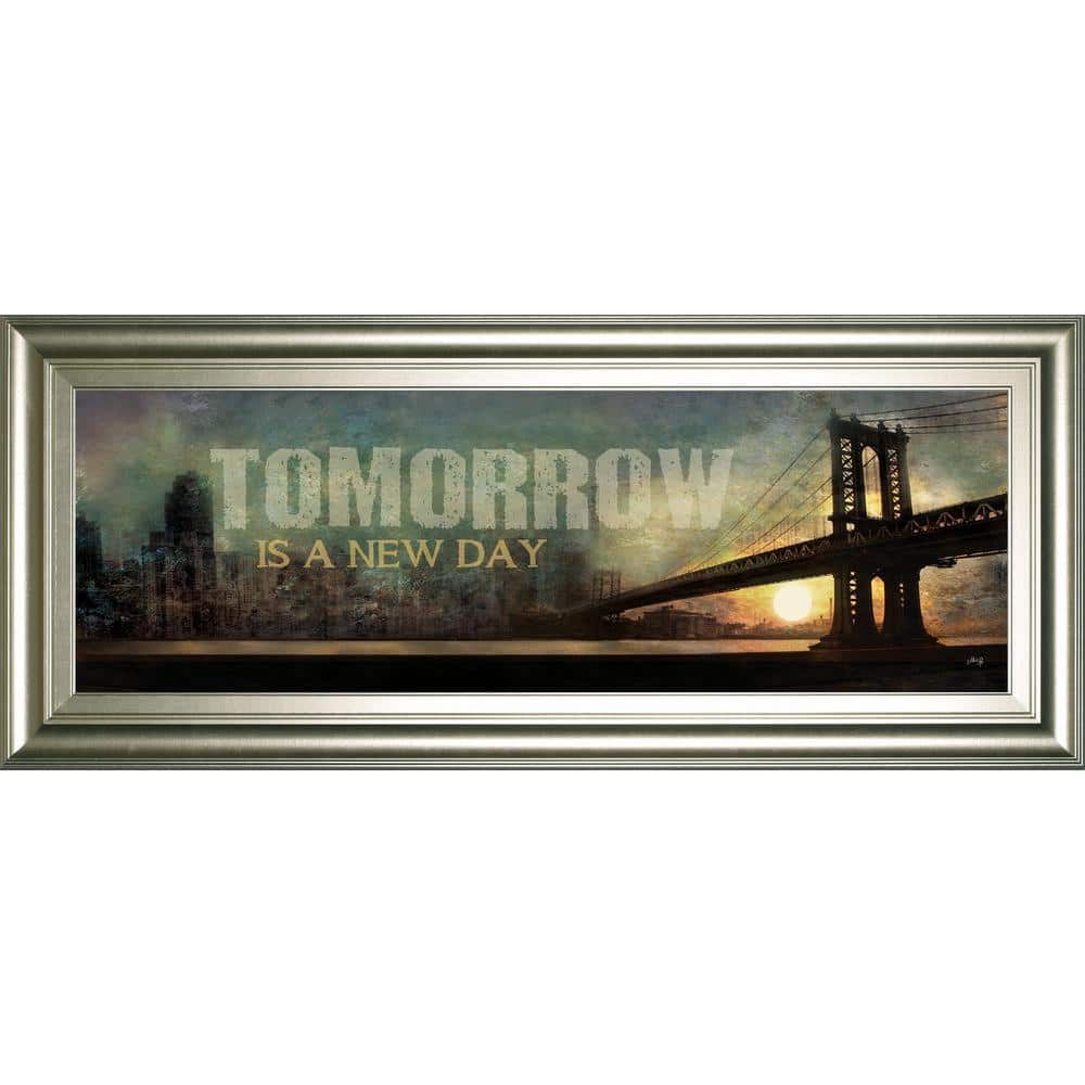 1 Piece Framed Graphic Print Architecture Art Print 18 in. x 42 in.