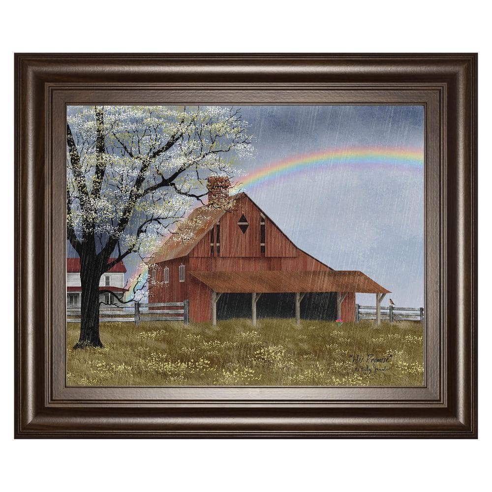 1-Piece Framed Graphic Print Nature Art Print 22 in. x 26 in.