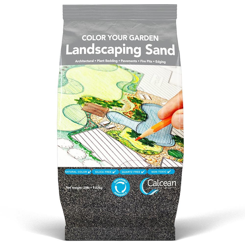 20 lbs. Landscaping Sand - Onyx Black