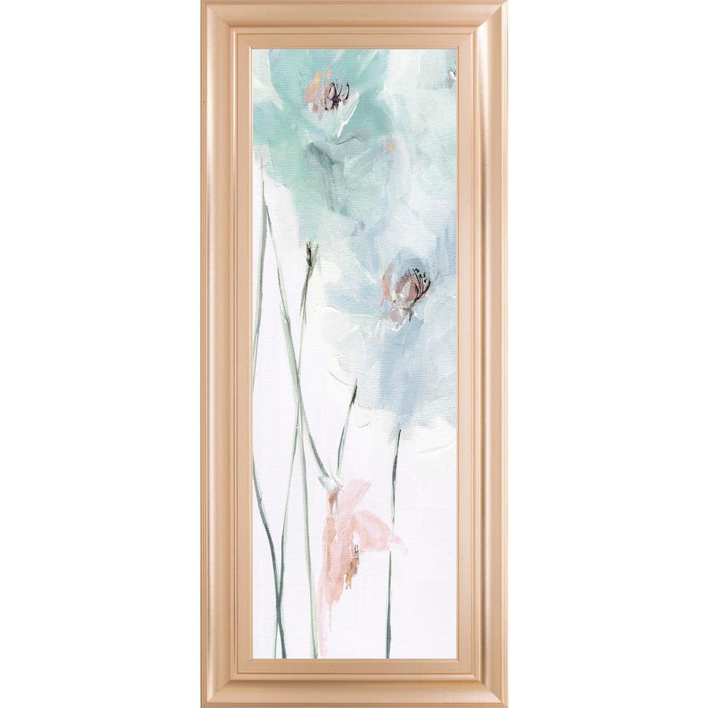Spring Poppies I By Susan Pepe Framed Nature Wall Art 18 in. x 42 in.