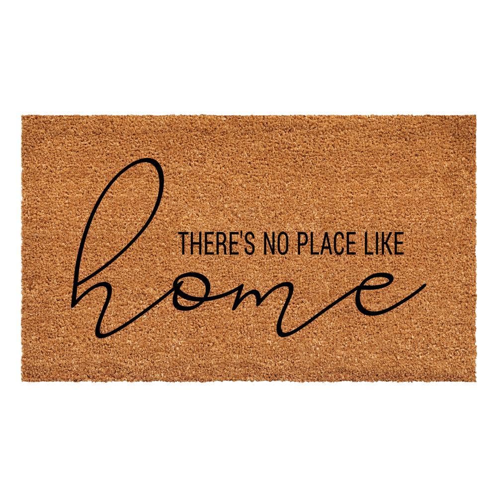 There's No Place Like Home Doormat, 24" x 48"