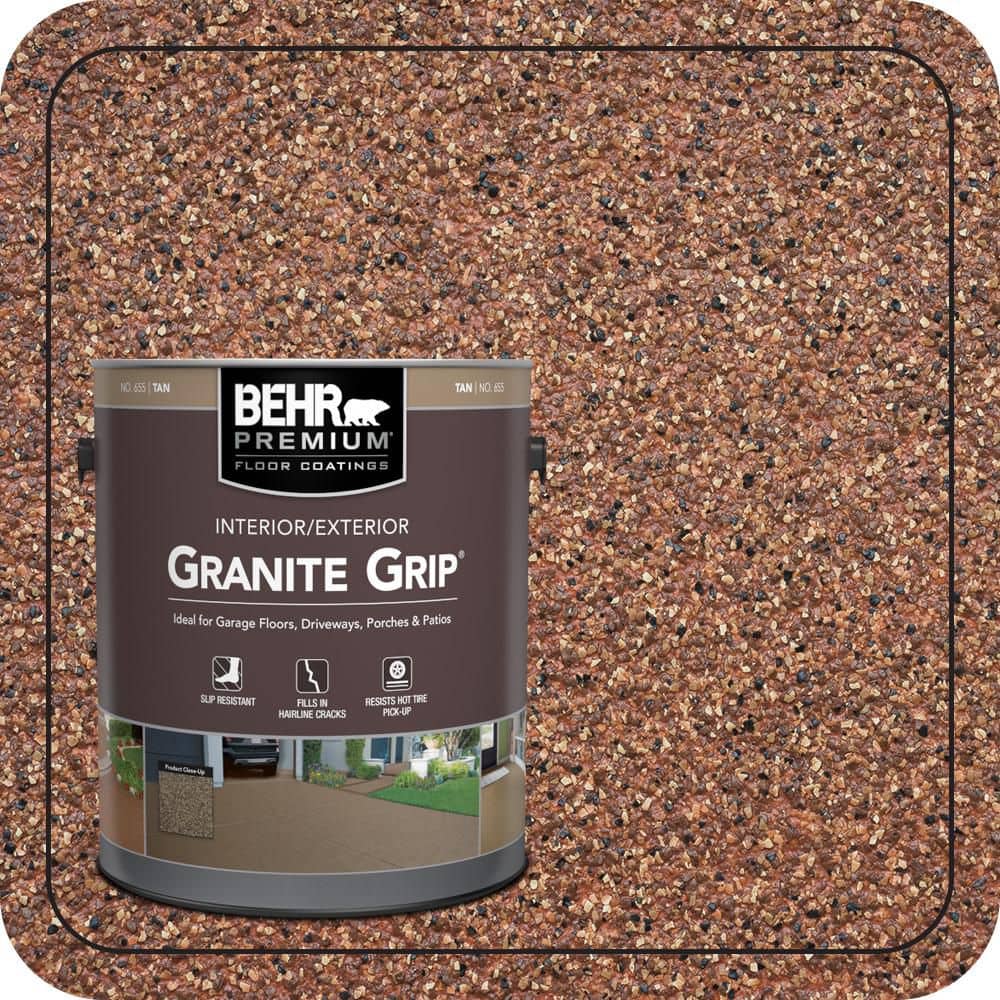 1 Gal. #GG-09 Sunset Ridge Decorative Flat Interior/Exterior Concrete Floor Coating