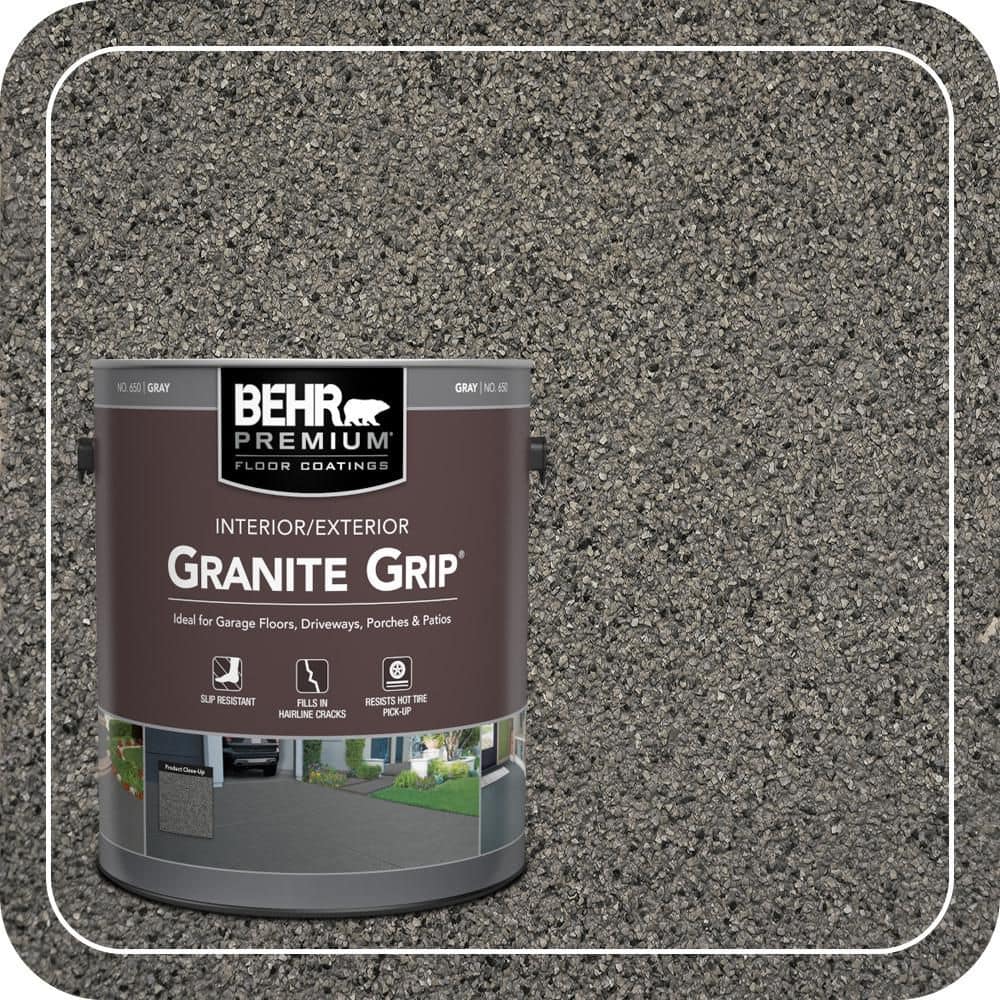 1 gal. #GG-18 Mission Olive Decorative Flat Interior/Exterior Concrete Floor Coating