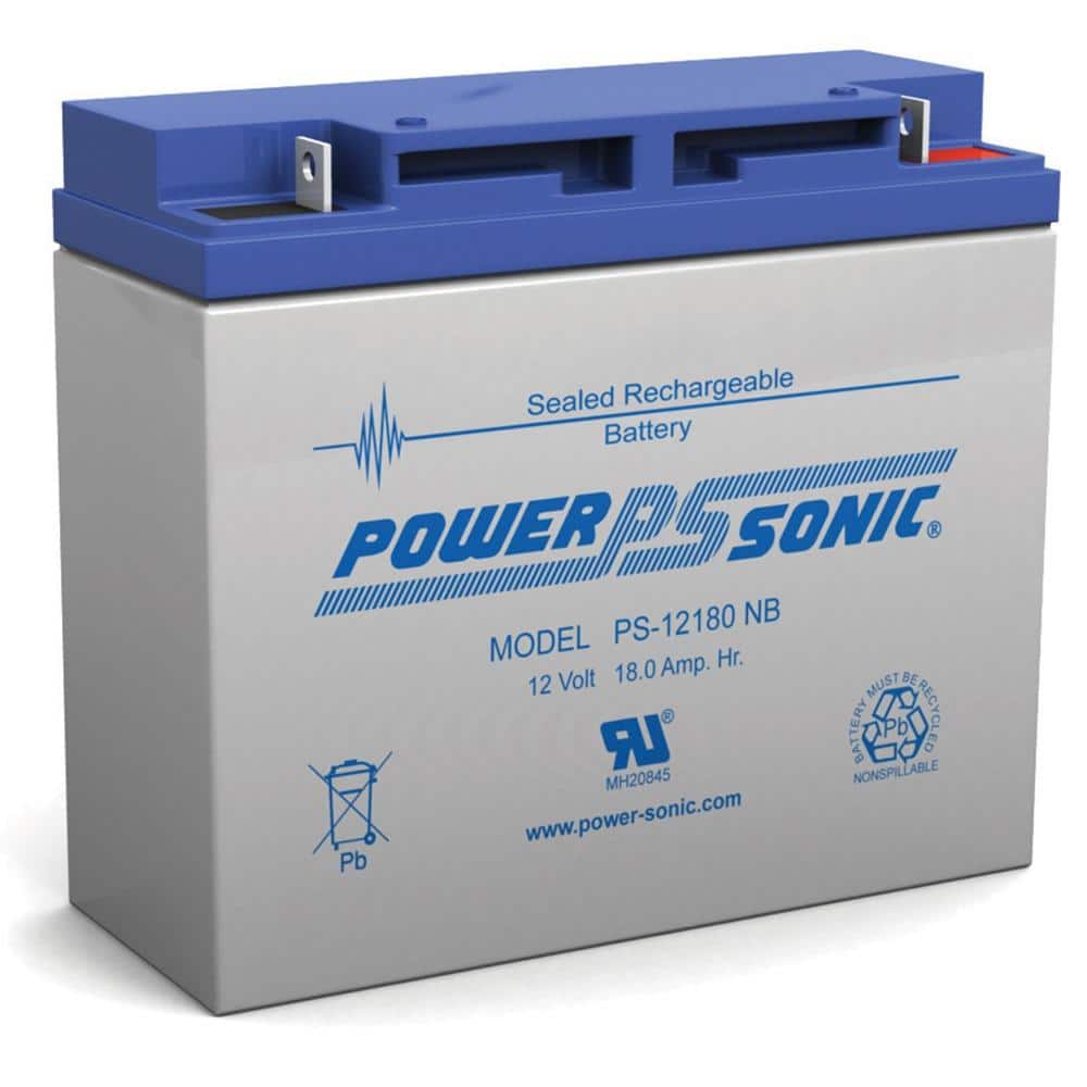 12-Volt 18 Ah Nut and Bolt Terminal Sealed Lead Acid (SLA) Rechargeable Battery